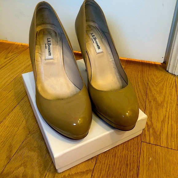 LK Bennett Nude 4” Sledge Pumps (size 36.5) - Picture 3 of 8